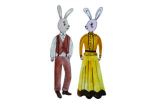 Bunny in Formal Attire - Watercolor: A Designer's Review