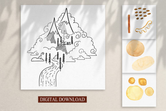 Camp Forest Christmas Graphics: Logos & Branding Review