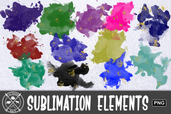 Jewel Tone Watercolor Graphics & Illustrations