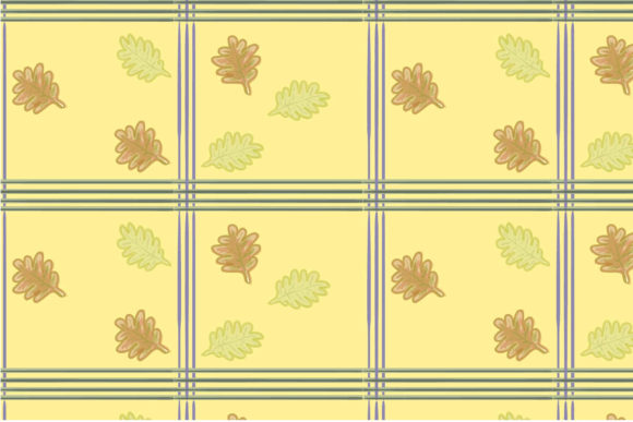 Pattern Plaid Fall Leaves vol.4: A Graphics & Patterns Review