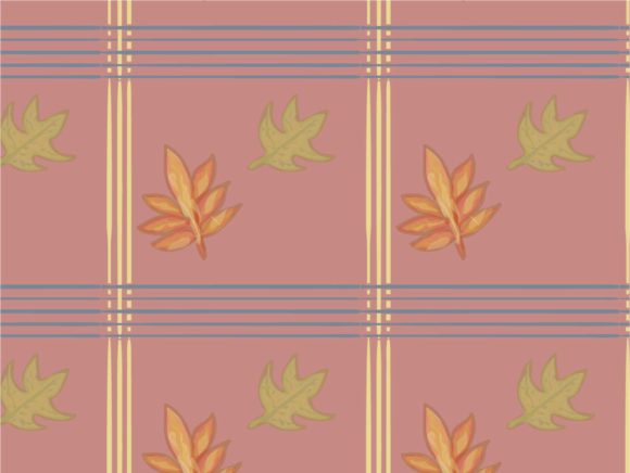 Review: Pattern Plaid Fall Leaves vol.3 for Graphics Patterns