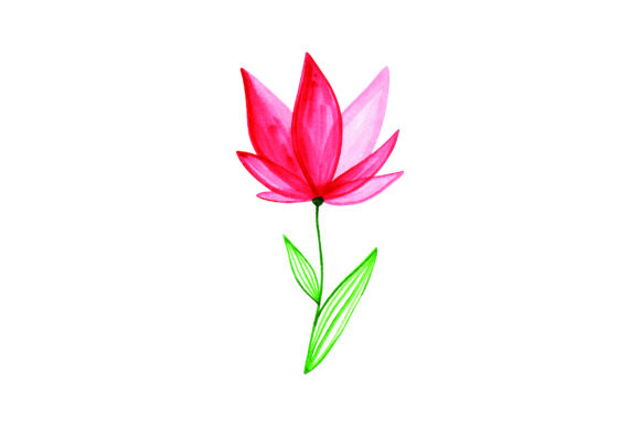 Watercolour Flower for Nature Amp Crafts