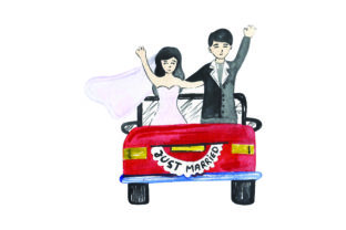 Wedding Crafts Enhanced by Watercolor Romance